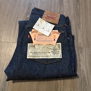 Vtg Levis Jeans Early 80's Mens 29" x 34" 501xx Levis Shrink to Fit Deadstock